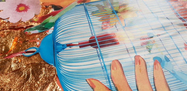 Atelier de collage jeudi 2 avril "Flower Power"