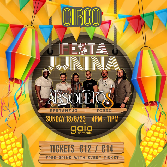 FESTA JUNINA 2023 por CIRCO Sun 18/6/23