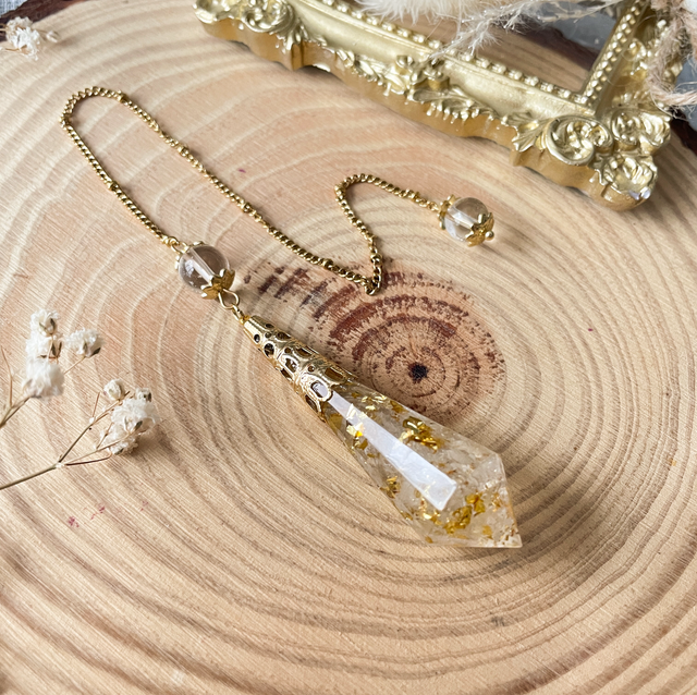 Pendule débutant en cristal de roche