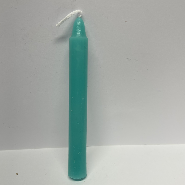 Spell Candle - Light Green (Luck)