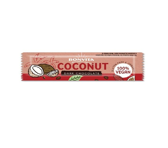 Snackreep pure chocolade met kokosnoot