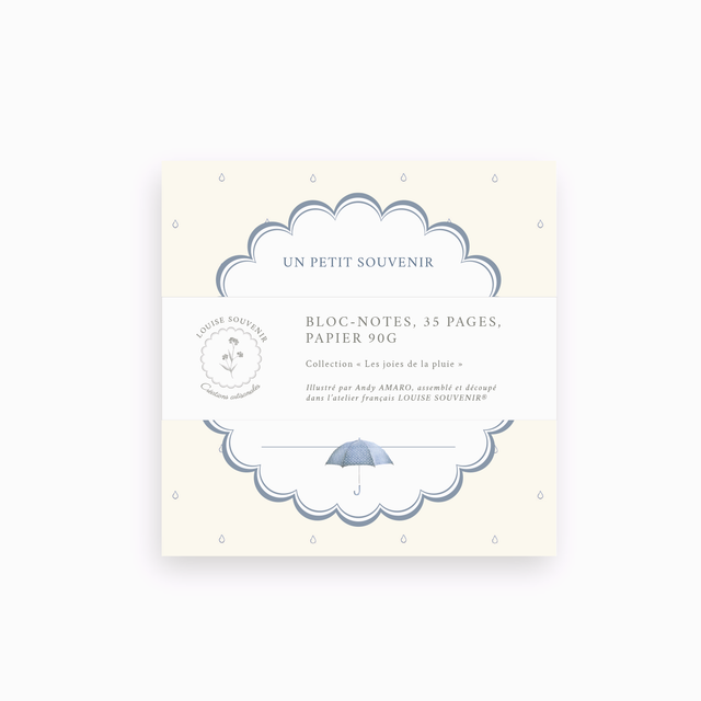 Bloc-notes - Les joies de la pluie 