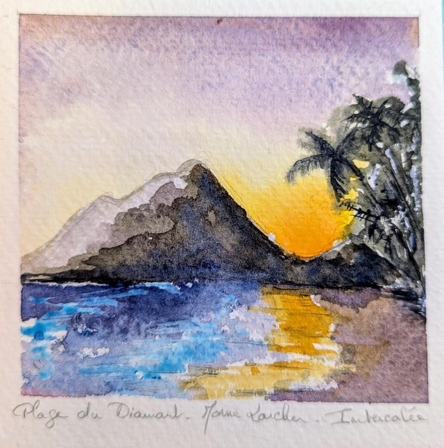 Plage du Diamant et Morne Larcher - Martinique 