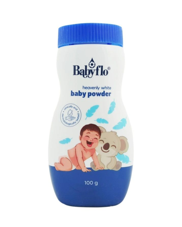 Babyflo Baby Powder Heavenly White 50g