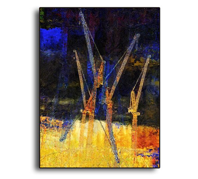 01 Urban - Harbor At Night, 2019.