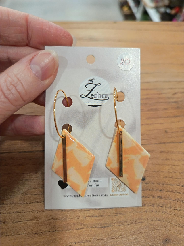 Boucles Losanges lapin