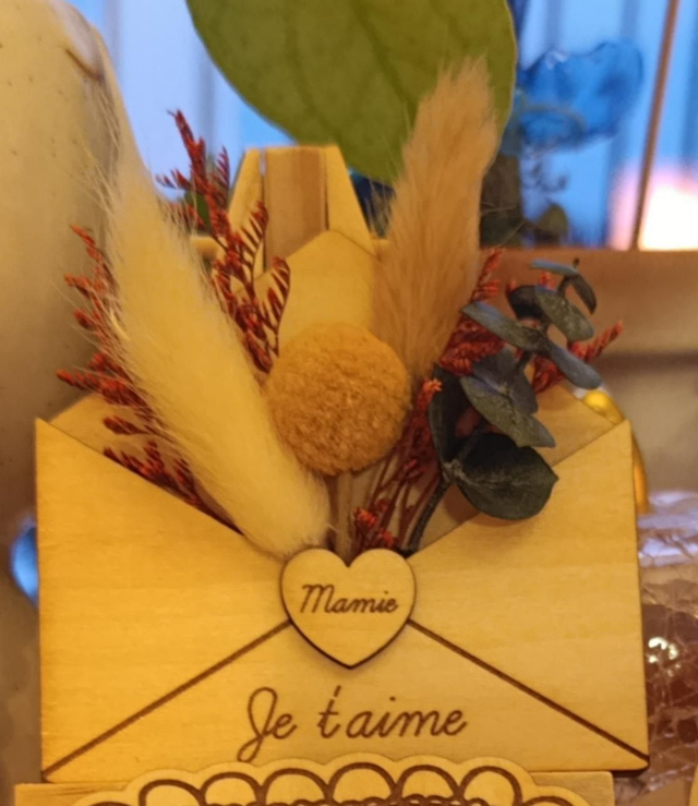 Enveloppe bonne fête mamie/maman