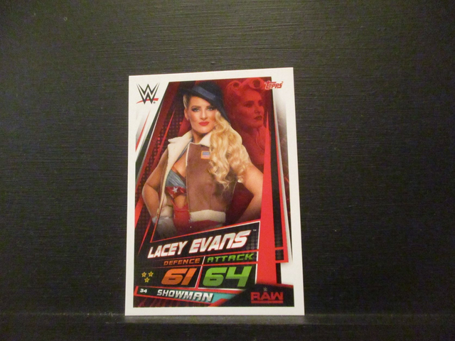 Lacey Evans - Raw Slam Attax Universe Original Trading Card #34