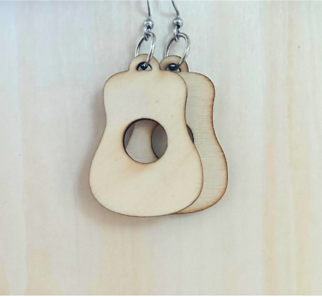 Boucles d&#039;oreilles collection musique - Modèle 2