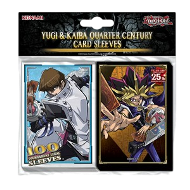 KONAMI SLEEVES Yu-Gi-OH X 100 (YUGI X 50 + KAIBA X 50)