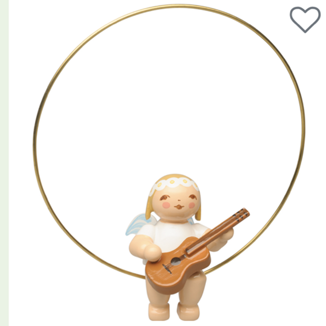Wendt & Kühn Christbaumengel im Ring, mit Gitarre 