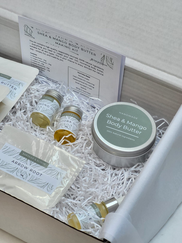 Make Your Own Body butter - Shea &amp; Mango - Beginner Friendly