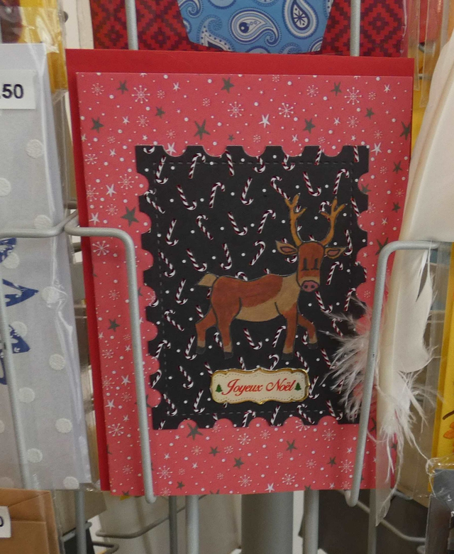 Un beau renne de Noël