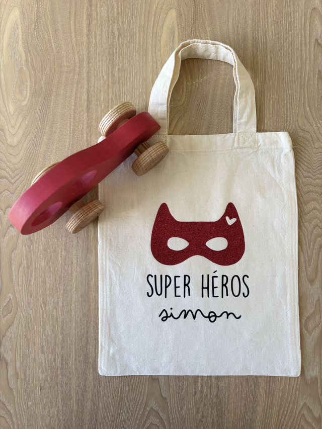 Tote-bag/pochon - Super héros (2)