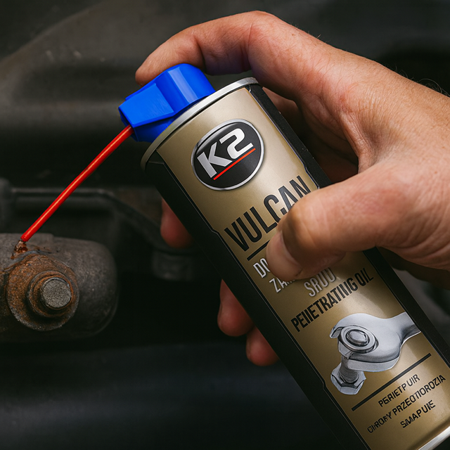 K2 VULCAN 500 ML - Super efektivní produkt pro povolování šroubů K2 W115