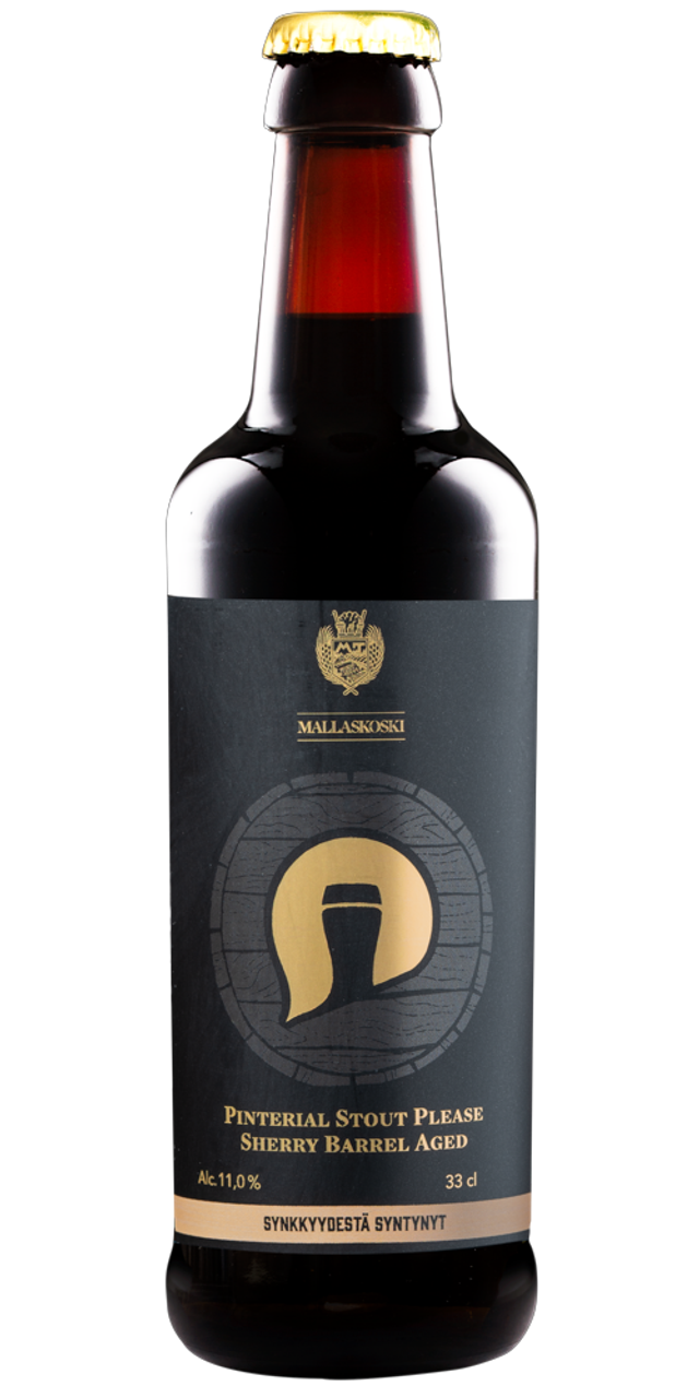 1009247 Pinterial Stout Barrel Aged 11,0% 33cl plo