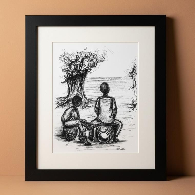 Fusain - Ti bwatè #1 - Martinique 