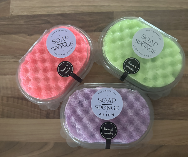 Exfoliating Soap Sponge