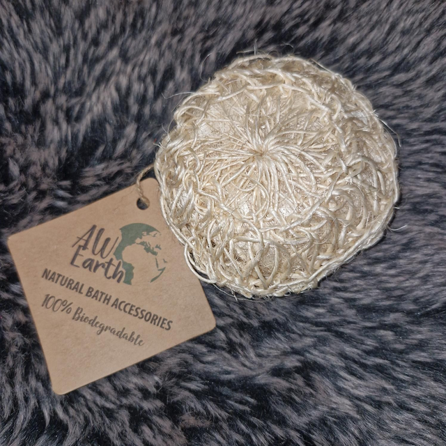 ✨️EPONGE EN TOILE DE JUTE ( GOMMAGE CORPOREL)