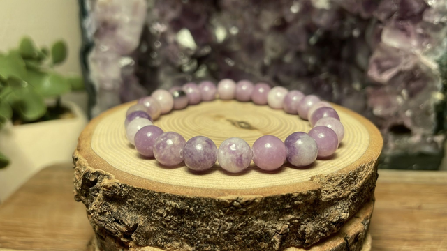 Bracelet LEPIDOLITE 8mm