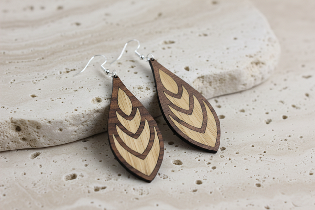 BOUCLE D'OREILLE N°24 : Butterfly