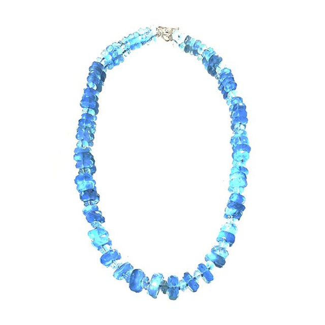 Collana di acquamarina modello 0863