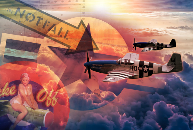 Photo Aero Art "P 51 Mustang"