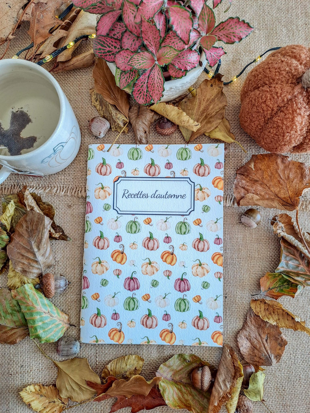 Carnet de recettes Pumpkins d&#039;automne