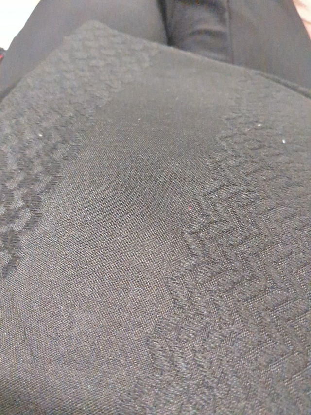 Black on Black Keffiyeh 