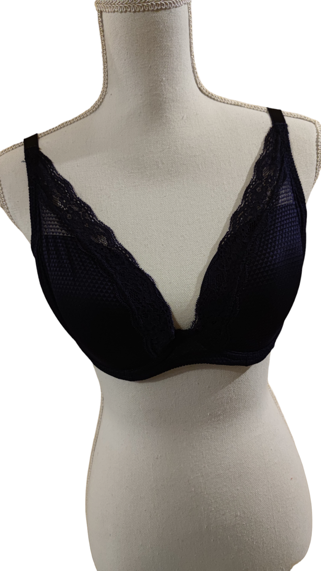 Soutien-gorge bleu marine en dentelle 85F (Passionata)