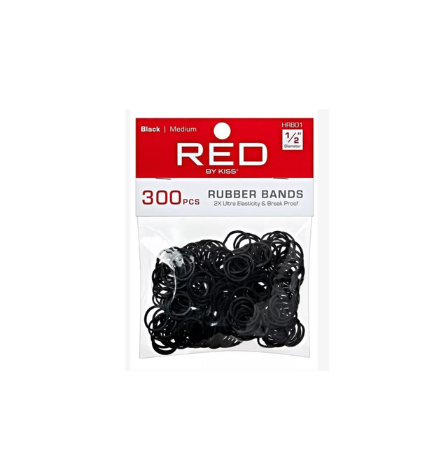 300pcs Rubber Band Medium - Black