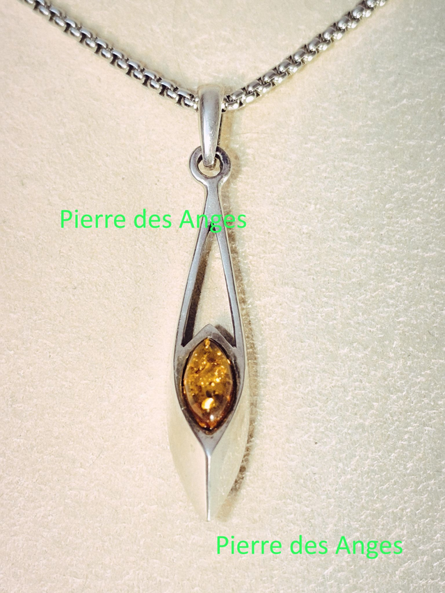 Pendentif Ambre