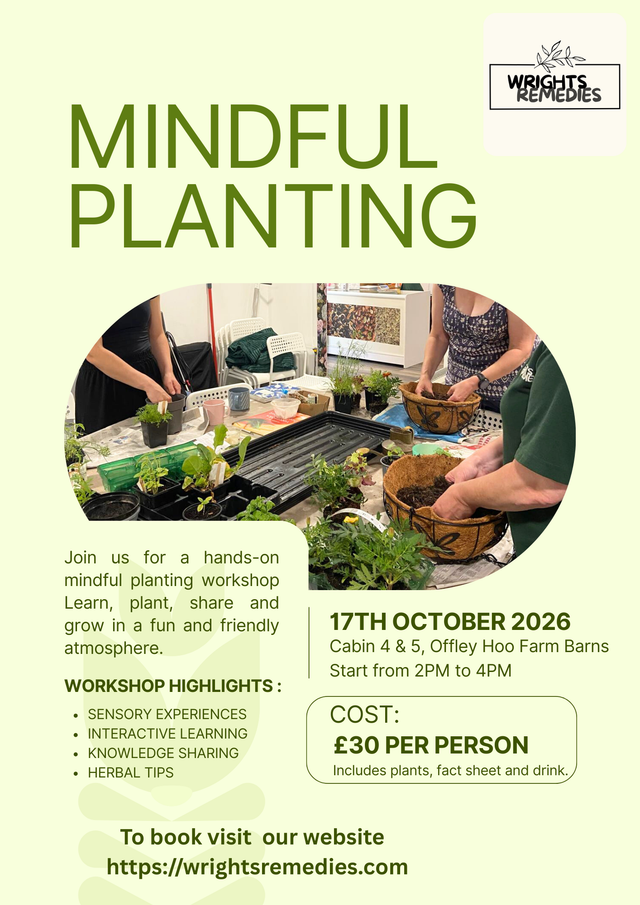 Mindful Planting select a date from variations below