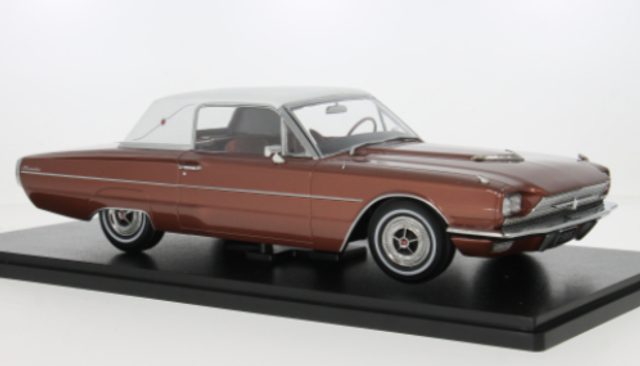 Ford Thunderbird Landau Coupe 1966 Kupfer/weiss KK Scale 1:18