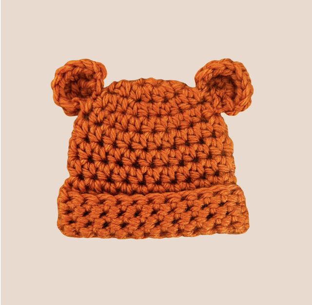 Brim Bear Beanie - Copper