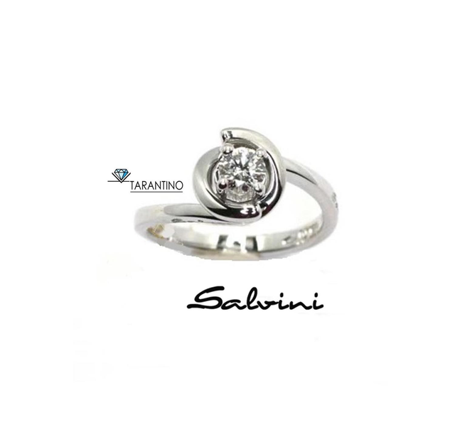 Salvini anello Abbraccio con brillante - 20027733