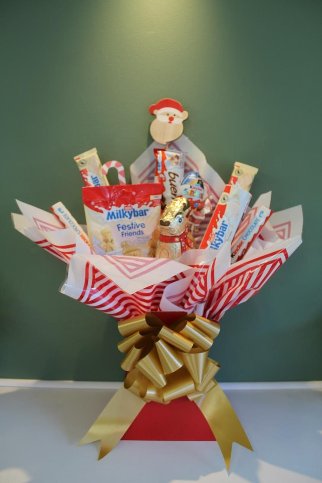 Festive Chocolate Bouquet Box