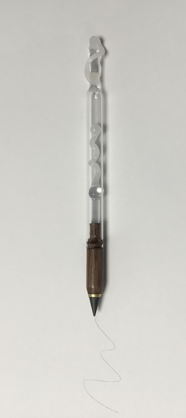 Crayon « éternel » Bois/Verre  réf CR 018