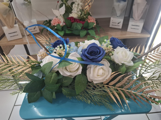 composition florale artificielle