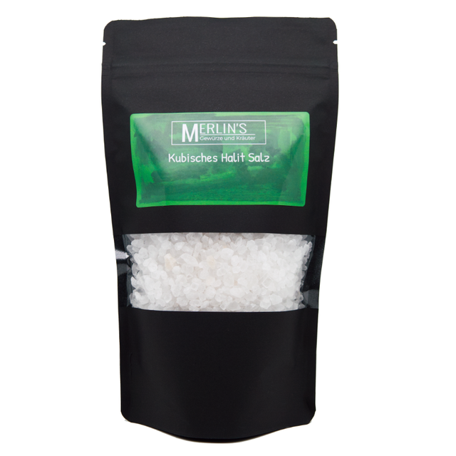 Kubisches Halit Salz grob 500g