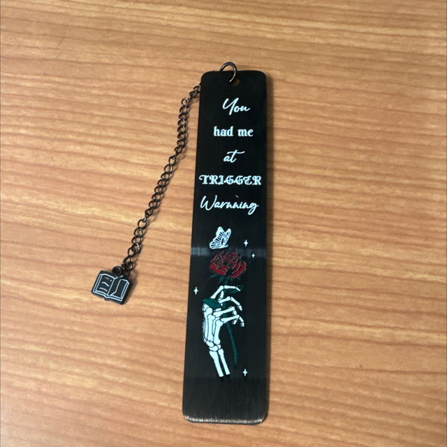 You and me at trigger warning Bookmark