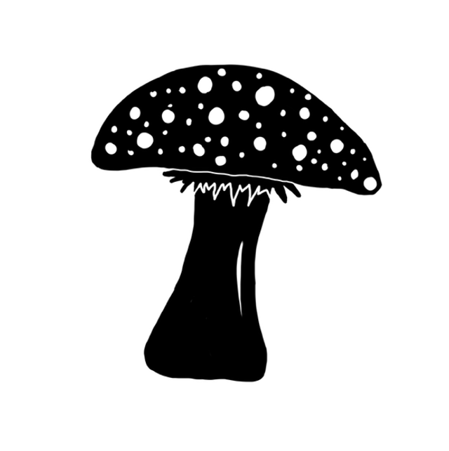 Stempel Fliegenpilz gefüllt 3x3cm