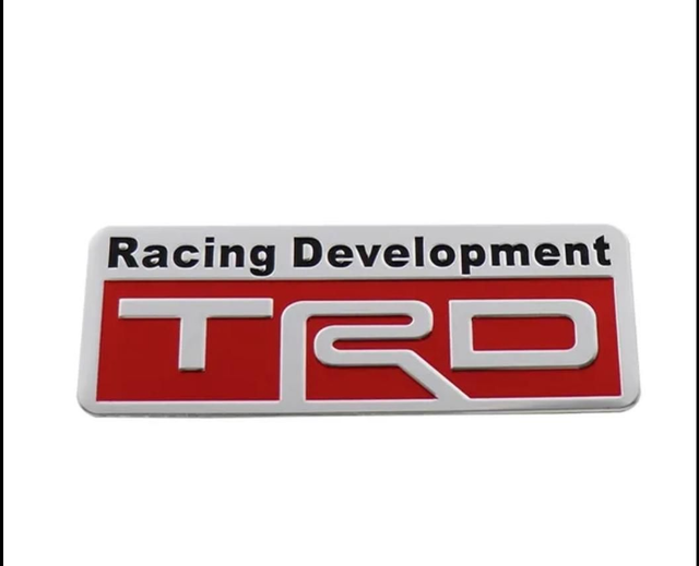 Steel trd badge 