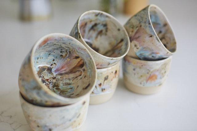 Sea Shell Espresso/Flat white/Water Tumbler