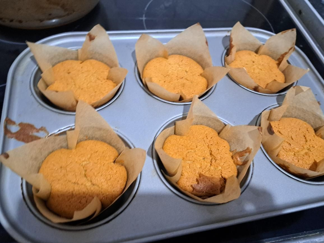 Vanilla &amp;  Coconut Muffins ĺ