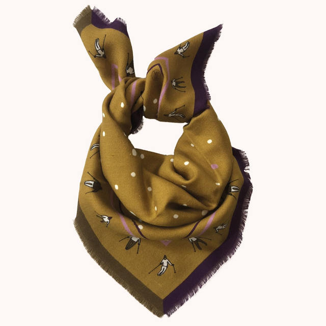 foulard gold