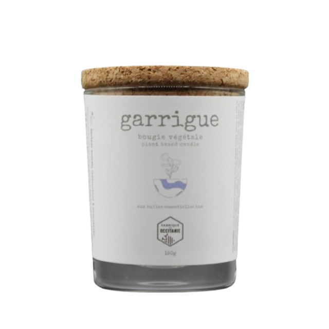 Bougie naturelle Garrigue