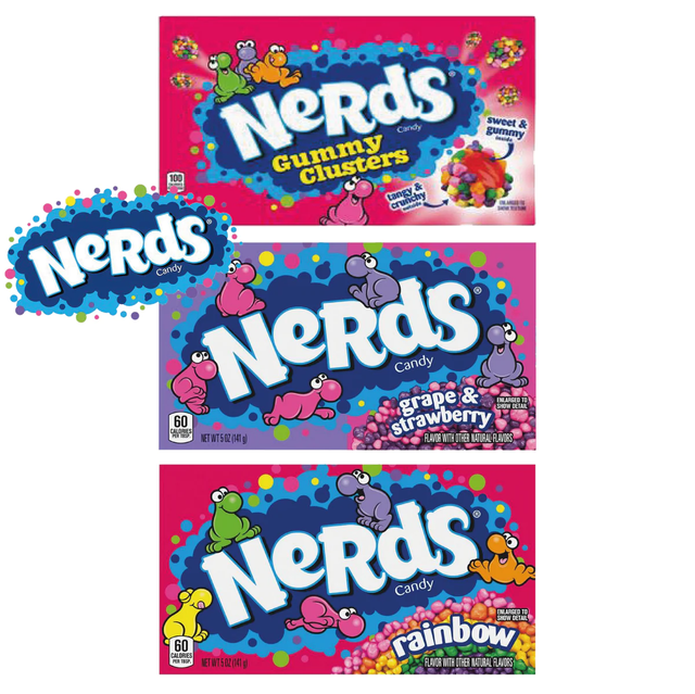 Nerds Theatre Box Essentials (Pack of 3)