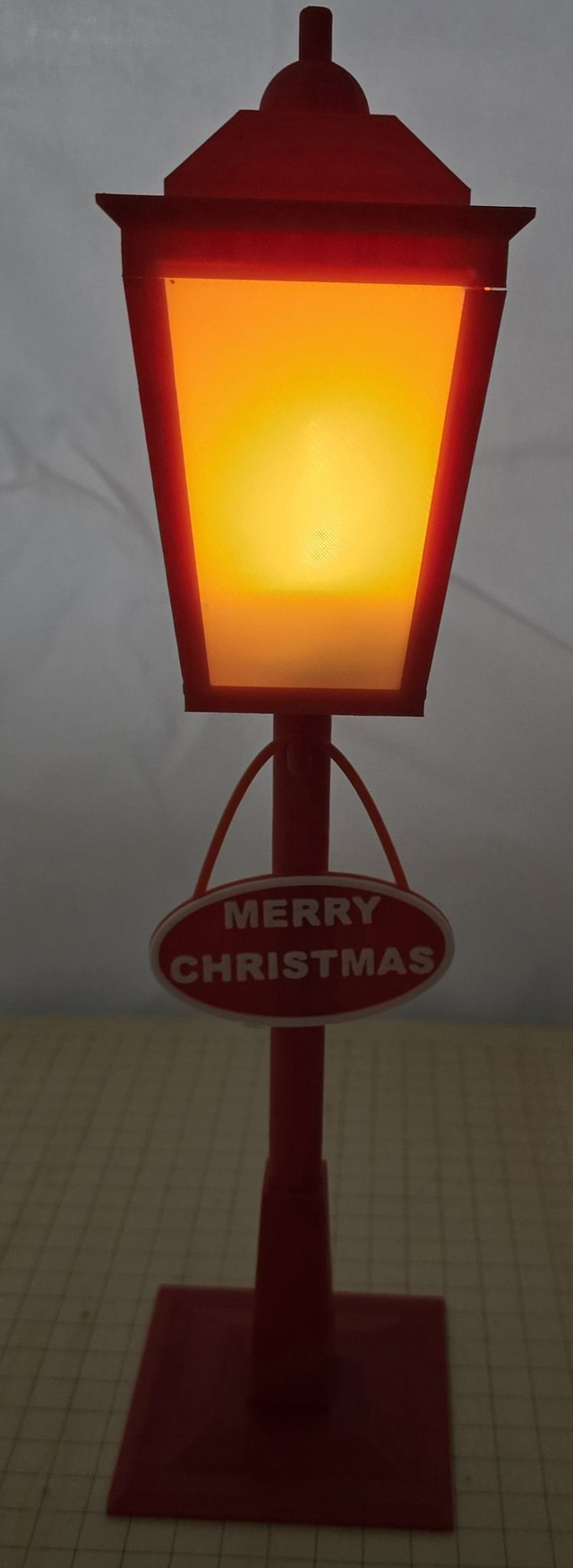 Porte bougie Lampadaire