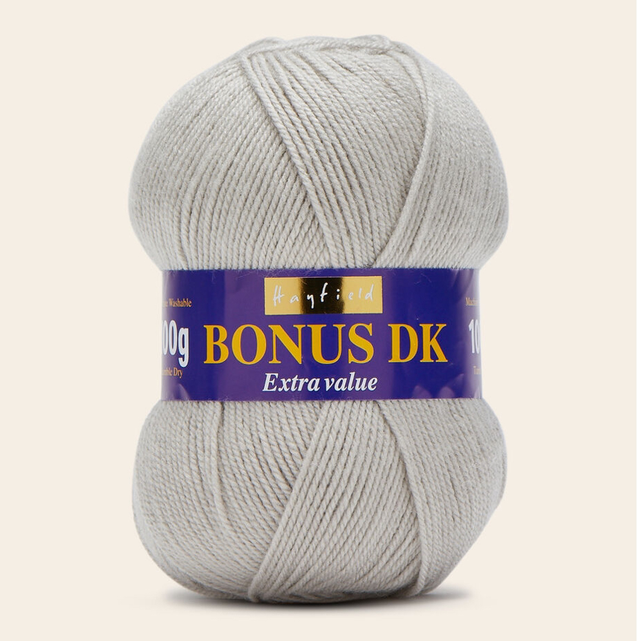Hayfield Bonus DK Pearl Grey